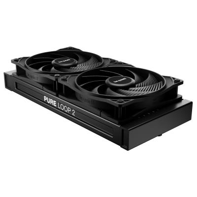 Be quiet! Pure Loop 2 vodní chladič CPU ARGB 240mm / 2x120mm / Intel 1700 / 1200 / 1150 / 1151 / 1155 / AMD AM4 / AM5
