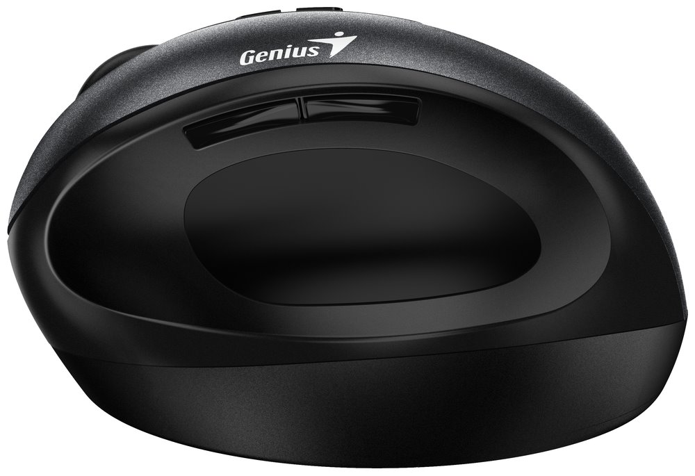 GENIUS Ergo 8300S Black/ vertikální/ 1600 dpi/ bezdrátová/ 7tlačítek/ tichá/ černá