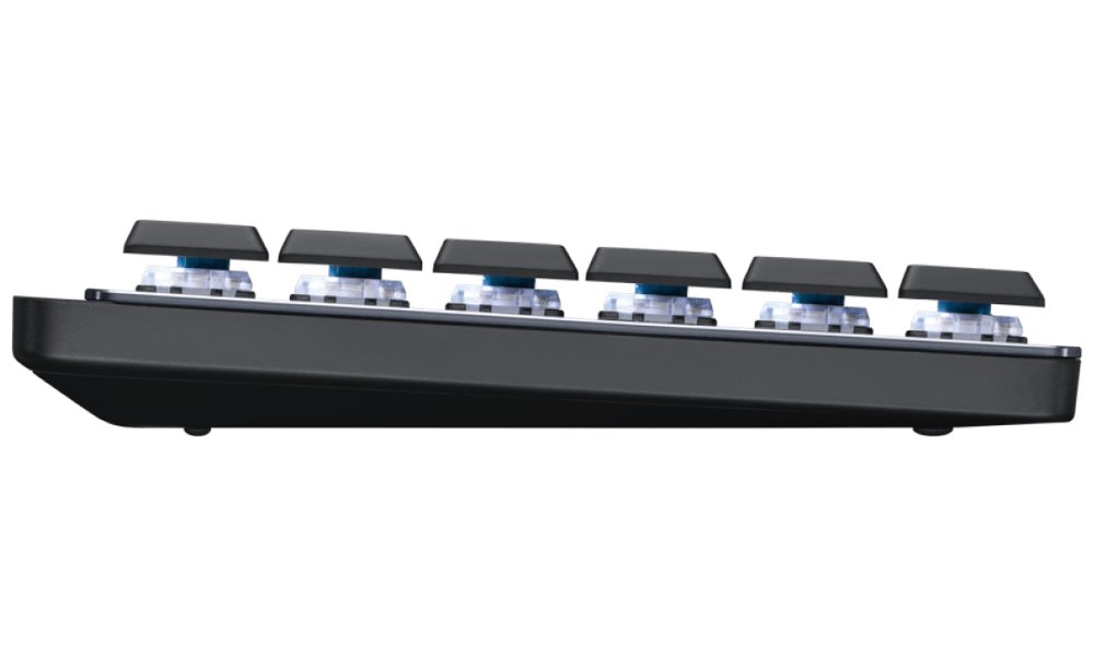 Logitech klávesnice MX Mechanical US - tactile/ bezdrátová/ Bluetooth/ USB-C/ US layout/ grafitová