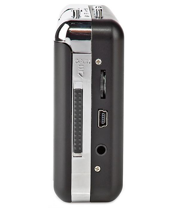 NEDIS kazetový převodník/ výstup 1x 3,5 mm/ 1x mini USB/ napájení z USB/ černý