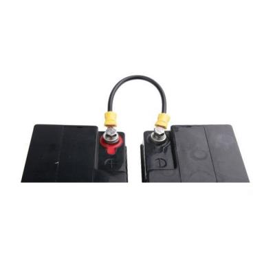 Kabel pro spojení baterií, 100cm, 4mm2, 2x očko M6