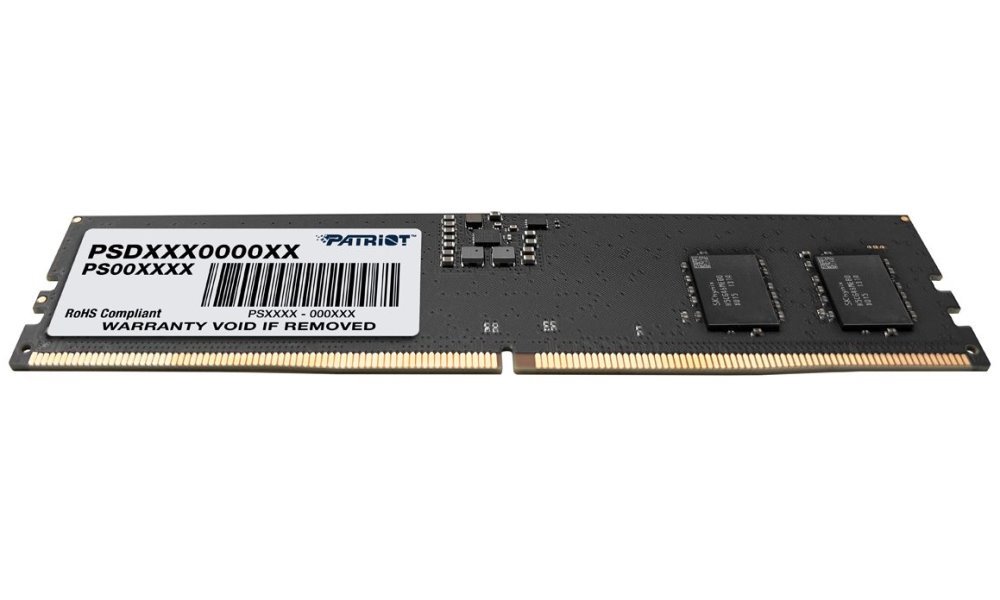 PATRIOT Signature 8GB DDR5 5200MT/s / DIMM / CL42 / 1,1V