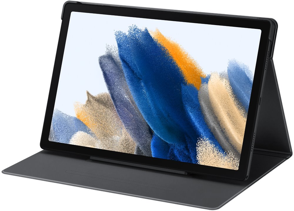 Samsung flipové pouzdro EF-BX200PJE pro Galaxy Tab A8, tmavě šedá