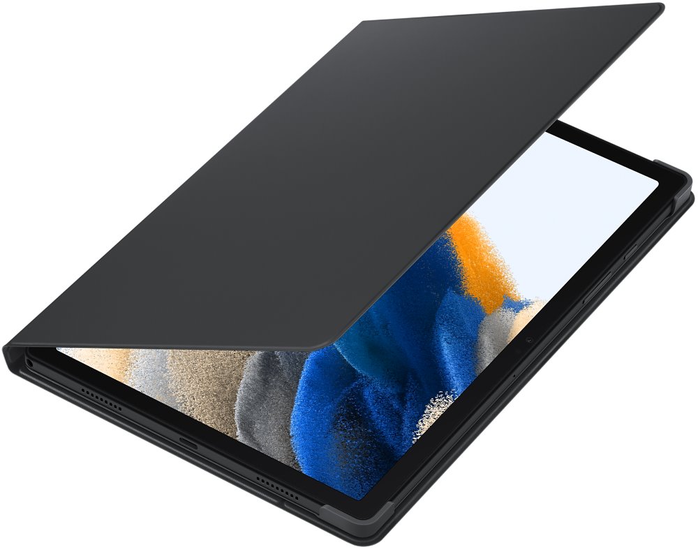 Samsung flipové pouzdro EF-BX200PJE pro Galaxy Tab A8, tmavě šedá
