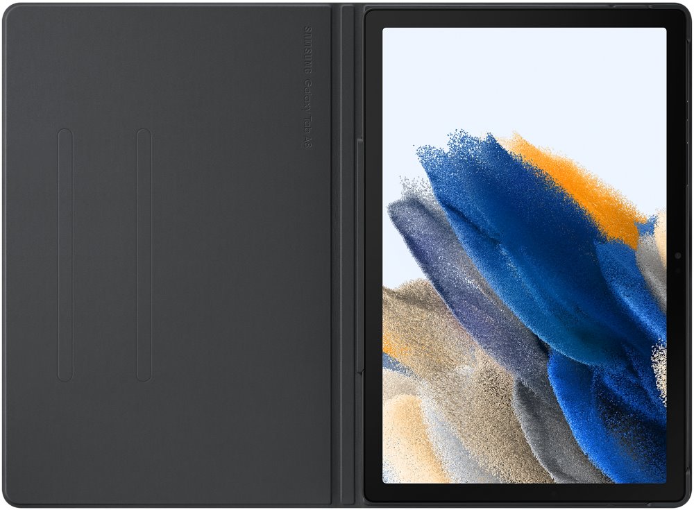Samsung flipové pouzdro EF-BX200PJE pro Galaxy Tab A8, tmavě šedá