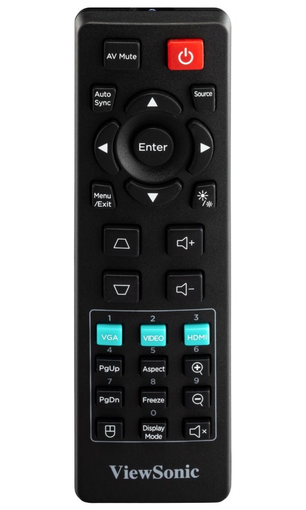 ViewSonic PA700S/ SVGA/ DLP projektor/ 4500 ANSI/ 12500:1/ Repro/ VGA/ HDMI x2/ USB/ RS232/ monitor out