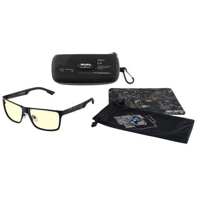 GUNNAR kancelářske/herní brýle CALL OF DUTY UAV EDITION ONYX TOPO * jantarová skla * BLF 65 * GUNNAR focus