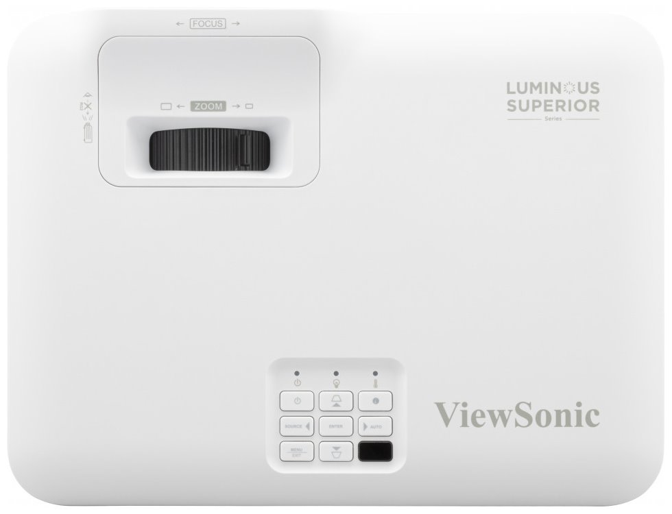 ViewSonic LS740HD/ 1920x1080 / LASER projektor / 5000 ANSI / 3000000:1/ Repro/ 2x HDMI/ RS232 / USB