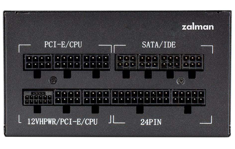 Zalman zdroj ZM1000-TMX2/ 1000W / ATX3.0 / active PFC / modulární / 80 Plus Gold