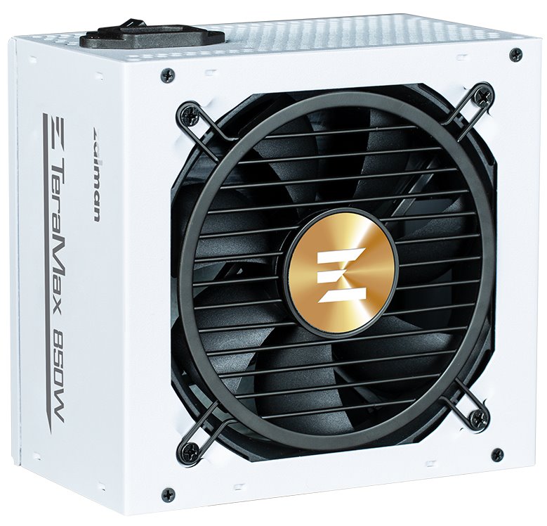 Zalman zdroj ZM850-TMX2 WH/ 850W / ATX3.0 / active PFC / modulární / 80 Plus Gold / bílý