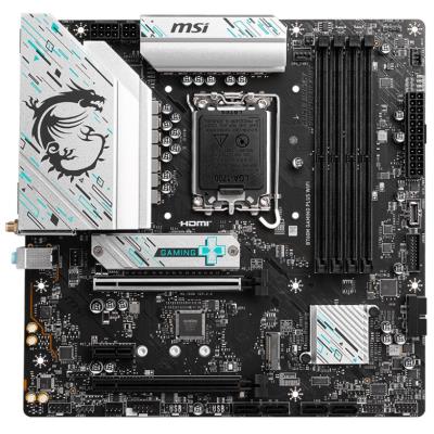 MSI B760M GAMING PLUS WIFI / Intel B760 / LGA1700 / 4x DDR5 / 2x M.2 / HDMI / DP / WiFi / mATX