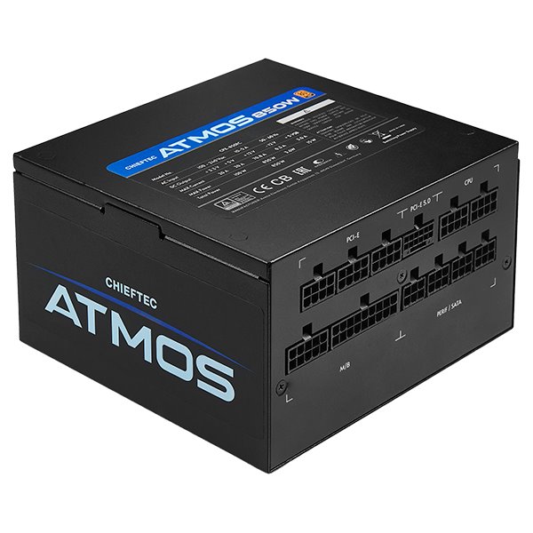 CHIEFTEC zdroj CPX-850FC / 850W/ ATX3.0 / 120mm fan / akt. PFC / modulární kabeláž / 80PLUS Gold