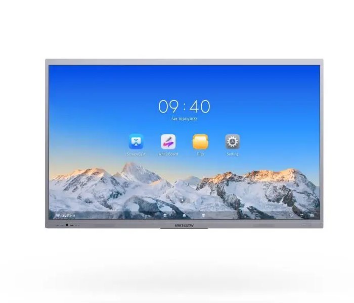 HIKVISION interaktivní dotykový panel 65", 4K, 45points touch ,Android 12 OTA to Android 13, 8+128GB