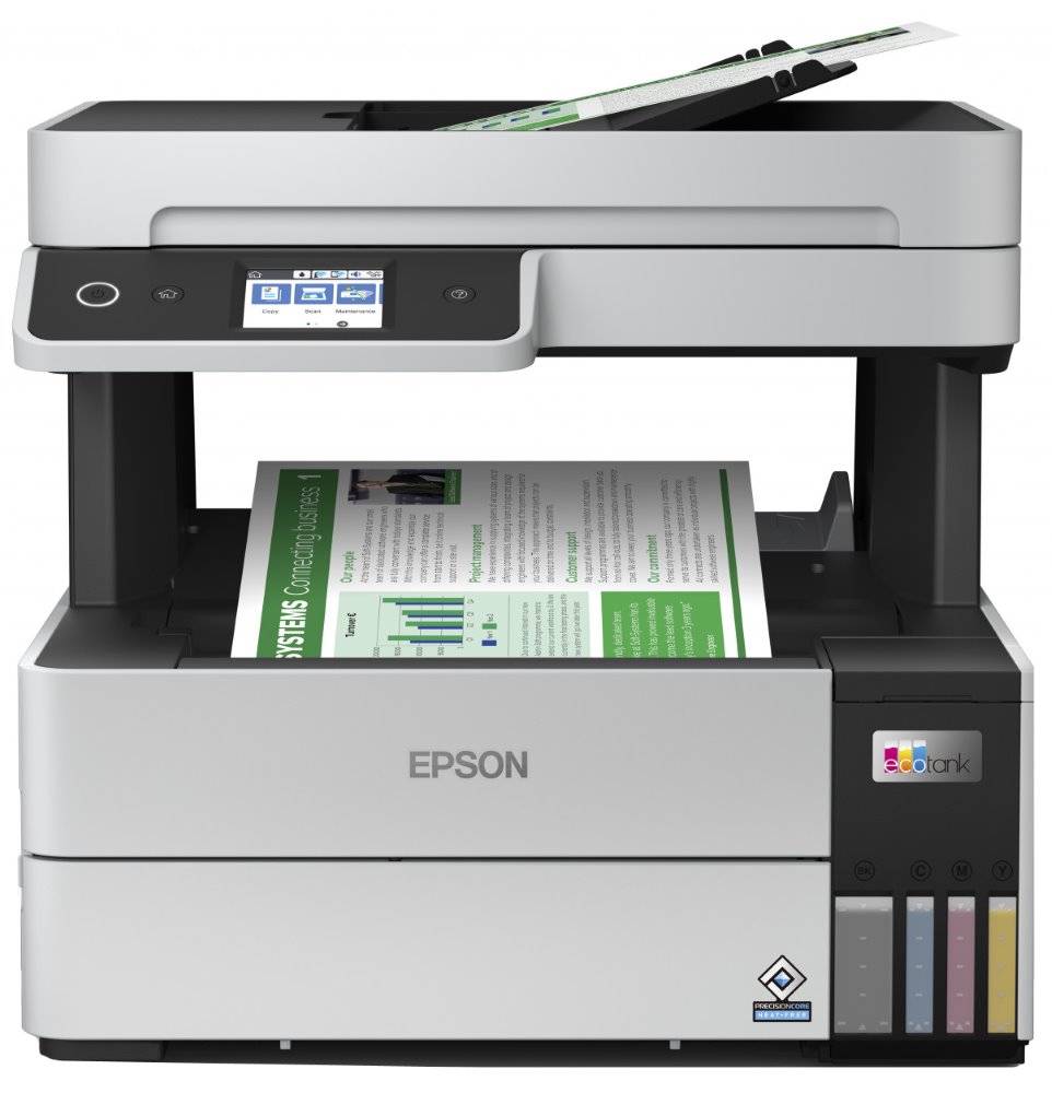 POŠKOZENÝ OBAL - Epson EcoTank L6460/ 4800 x 1200/ A4/ MFZ/ LCD/ ITS/ ADF/ Duplex/ 4 barvy/ Wi-Fi/ USB
