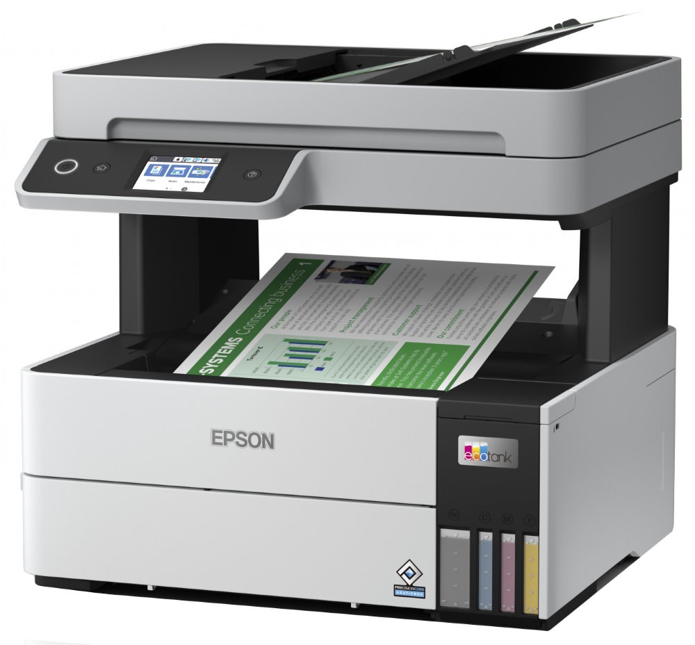 POŠKOZENÝ OBAL - Epson EcoTank L6460/ 4800 x 1200/ A4/ MFZ/ LCD/ ITS/ ADF/ Duplex/ 4 barvy/ Wi-Fi/ USB