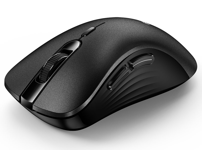 GENIUS Ergo 8100S Black/ 1600 dpi/ bezdrátová/ 6tlačítek/ tichá/ černá