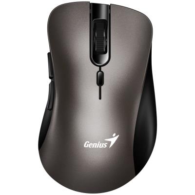 GENIUS Ergo 8100S Champagne Titanium/ 1600 dpi/ bezdrátová/ 6tlačítek/ tichá/ titanová