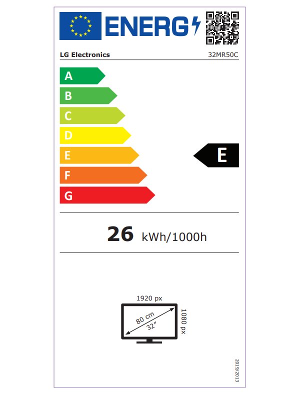 LG monitor 32MR50C prohnutý VA / 32" / 1920x1080 / 5ms / 3000:1 / 250cd / 100Hz/HDMI / D-Sub / AMD FreeSync/ černý