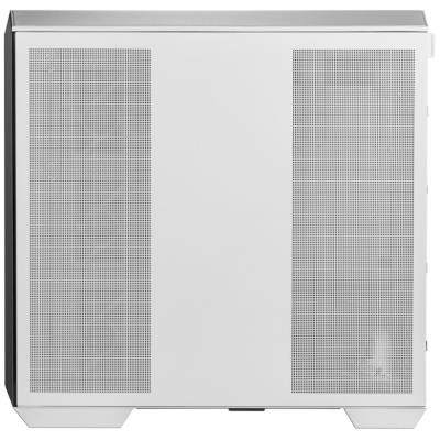 MSI skříň MAG PANO M100R PZ White/ bez zdroje/ levé a přední sklo/ 4x 120 mm A-RGB fan/ 1x USB-C/ 1x USB3.2/ bílá