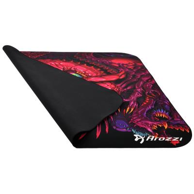 AROZZI Zona Quattro Crawling Chaos/ ochranná podložka na podlahu/ 116 x 116 cm/ dračí design
