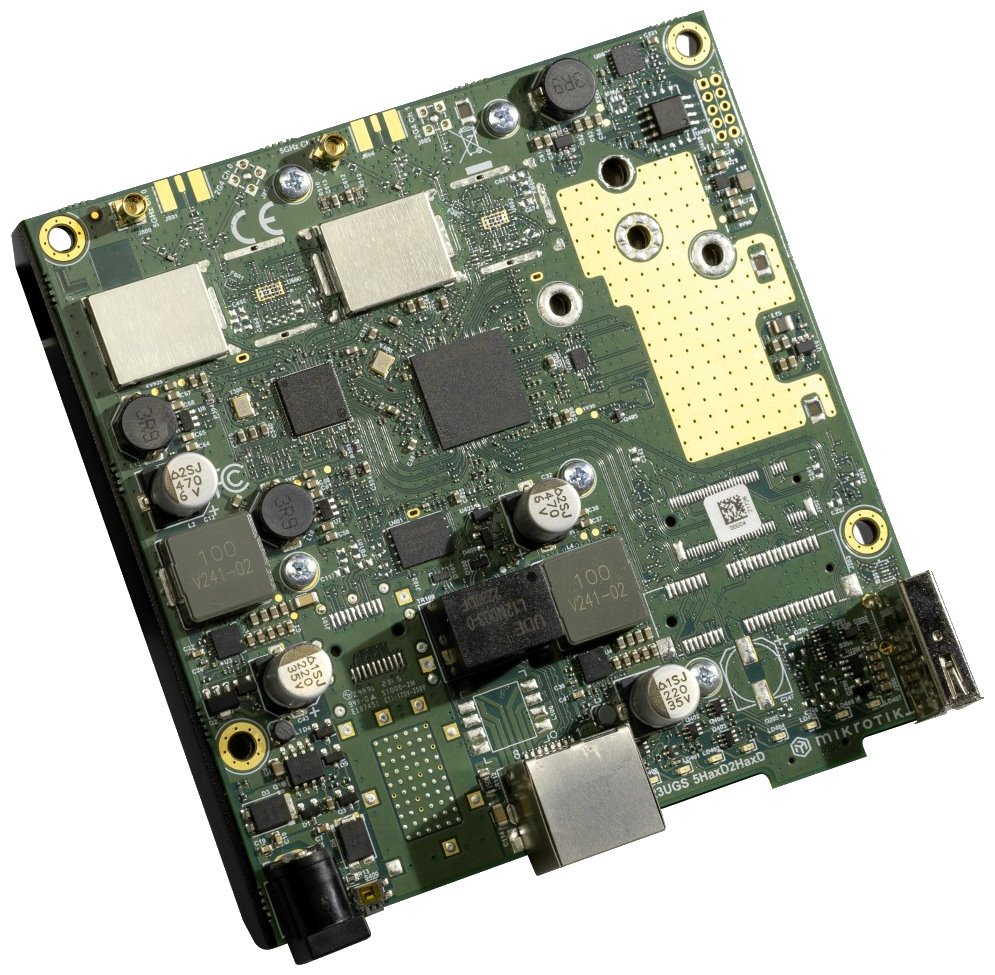 MikroTik L11UG-5HaxD, 802.11a/n/ac/ax, GbE, USB, 2xMMCX, L4