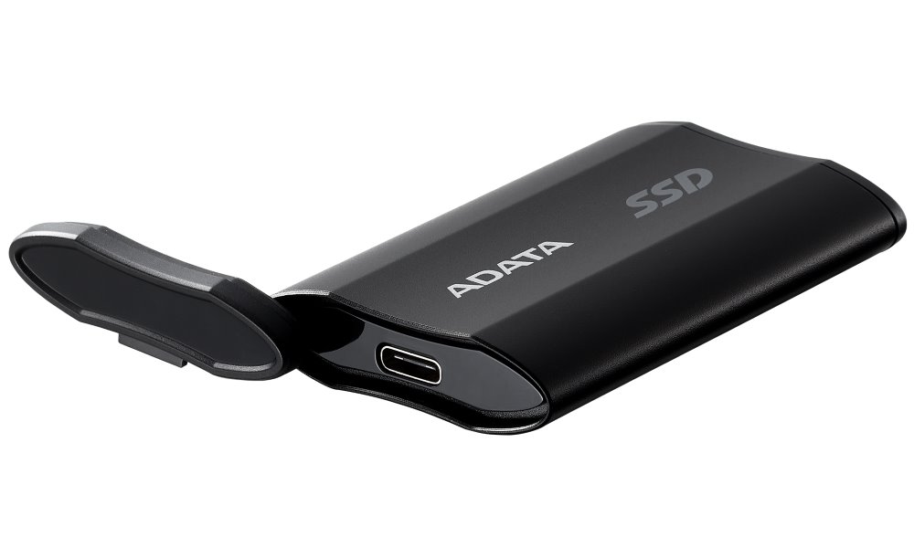 ADATA SD810 2TB SSD / Externí / USB 3.2 Type-C / 2000MB/s Read/Write / černý