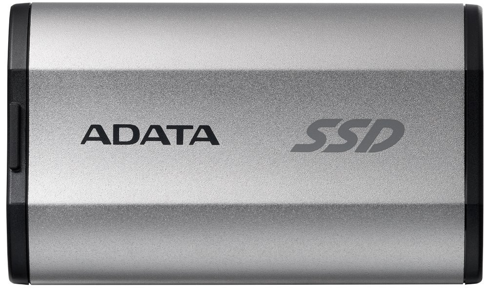 ADATA SD810 2TB SSD / Externí / USB 3.2 Type-C / 2000MB/s Read/Write / stříbrně-šedý