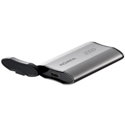 ADATA SD810 500GB SSD / Externí / USB 3.2 Type-C / 2000MB/s Read/Write / stříbrně-šedý