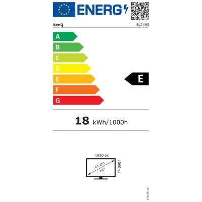 BENQ 24" LED BL2490/ 1920x1080/ IPS panel/ 1300:1/ 5ms/ DP/ 2xHDMI/ repro/ černý