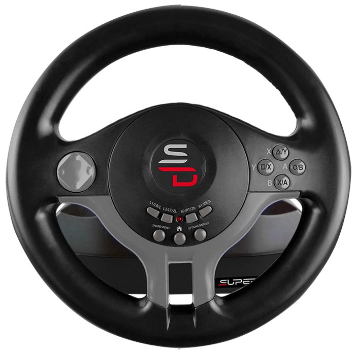 SUPERDRIVE Sada volantu a pedálů SV250/ PS3/ PS4/ Xbox One/ Nintendo Switch/ PC