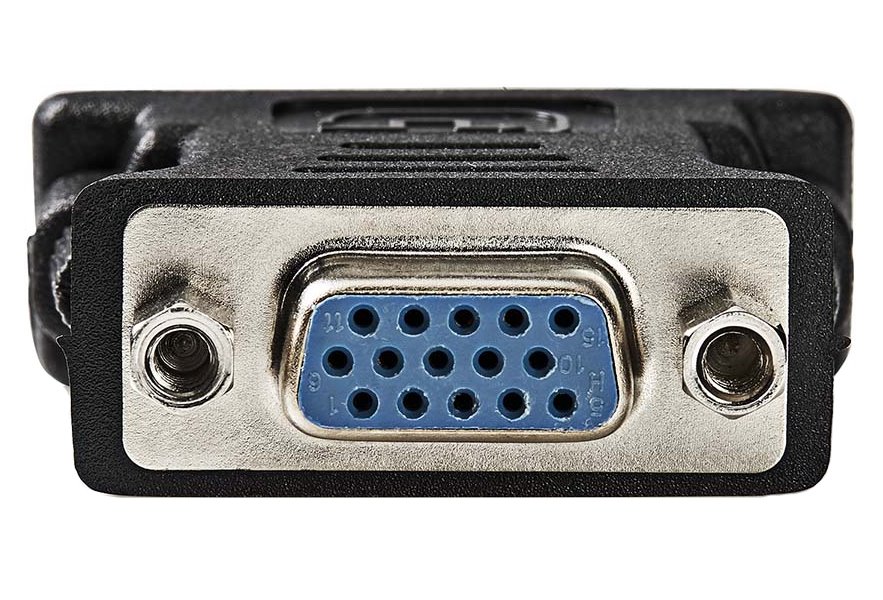 NEDIS adaptér DVI - VGA/ 24+5pinová zástrčka DVI-I - zásuvka VGA/ BOX/ černý