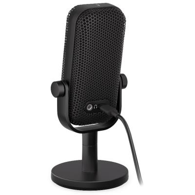 Endorfy mikrofon Solum Voice S / drátový / pop-up filtr / RGB podsvícení / USB-C / černý