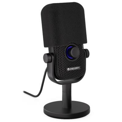 Endorfy mikrofon Solum Voice S / drátový / pop-up filtr / RGB podsvícení / USB-C / černý