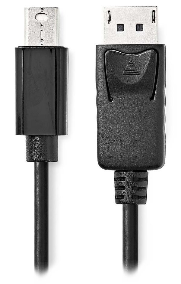 NEDIS Mini DisplayPort kabel/ Mini DisplayPort Zástrčka - DisplayPort Zástrčka/ černý/ bulk/ 2 m