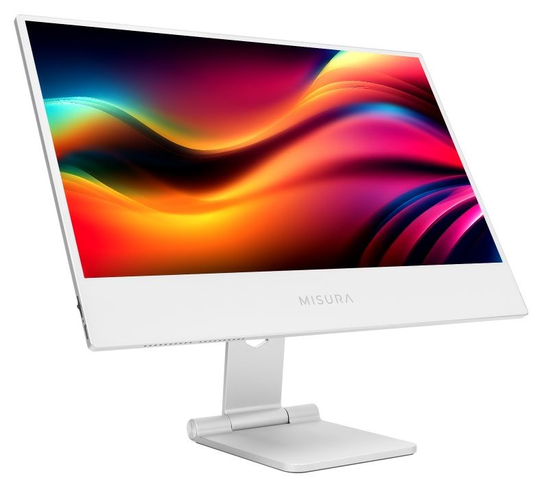 MISURA 16" LED P23M16TSTYLE01/ přenosný/ IPS/ 1920x1080 (FHD)/ 1200:1/ 30ms/ 300 cd/m2/ HDMI/ USB-C/ REPRO/ bílý