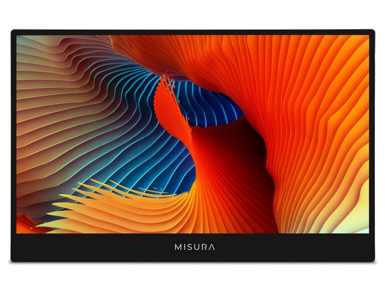 MISURA přenosný LCD monitor 16" M16T/ dotykový/ IPS/ 1920x1080/ 1200:1/ 30ms/ 300 cd/m2/ HDMI/ USB-C/ REPRO