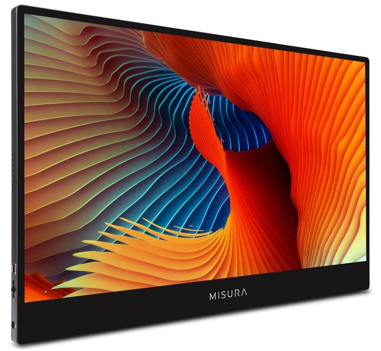 MISURA přenosný LCD monitor 16" M16T/ dotykový/ IPS/ 1920x1080/ 1200:1/ 30ms/ 300 cd/m2/ HDMI/ USB-C/ REPRO