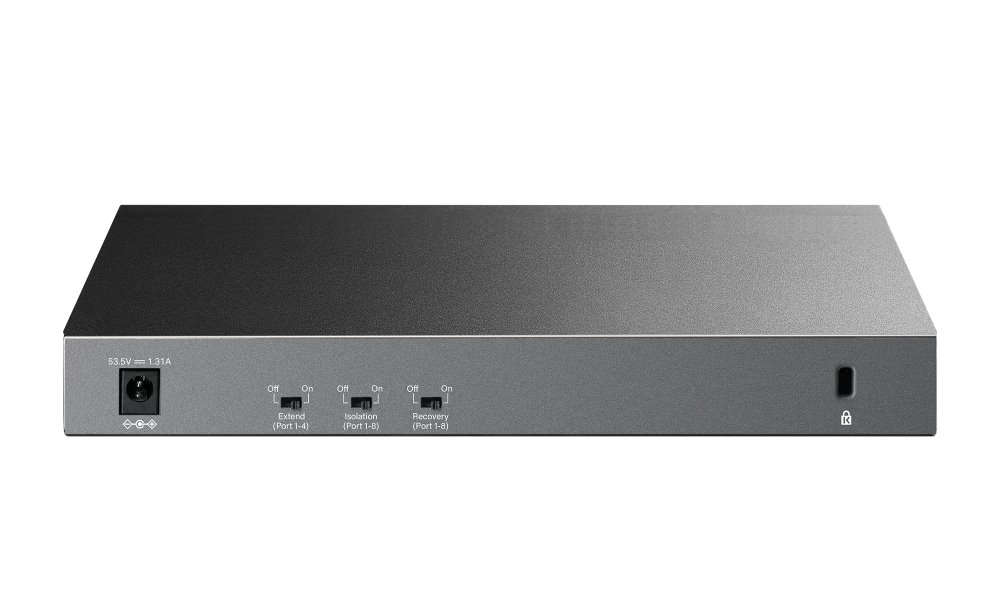 TP-Link LS1210GP Switch 1x GLAN, 8x GLAN s PoE+, 1x SFP, 61W