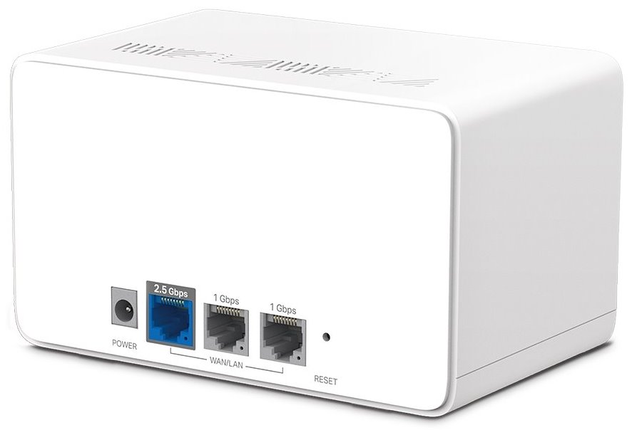 TP-Link Mercusys Halo H90X(3-pack) WiFi systém, WiFi 6, AX6000, 1x 2,5GLAN, 2x GLAN