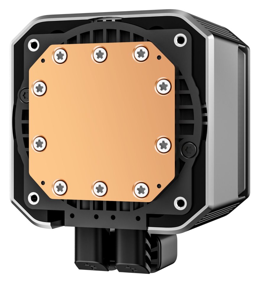 DEEPCOOL vodní chladič MYSTIQUE 360 / 3x120mm fan / dig. displej / Intel i AMD / černý