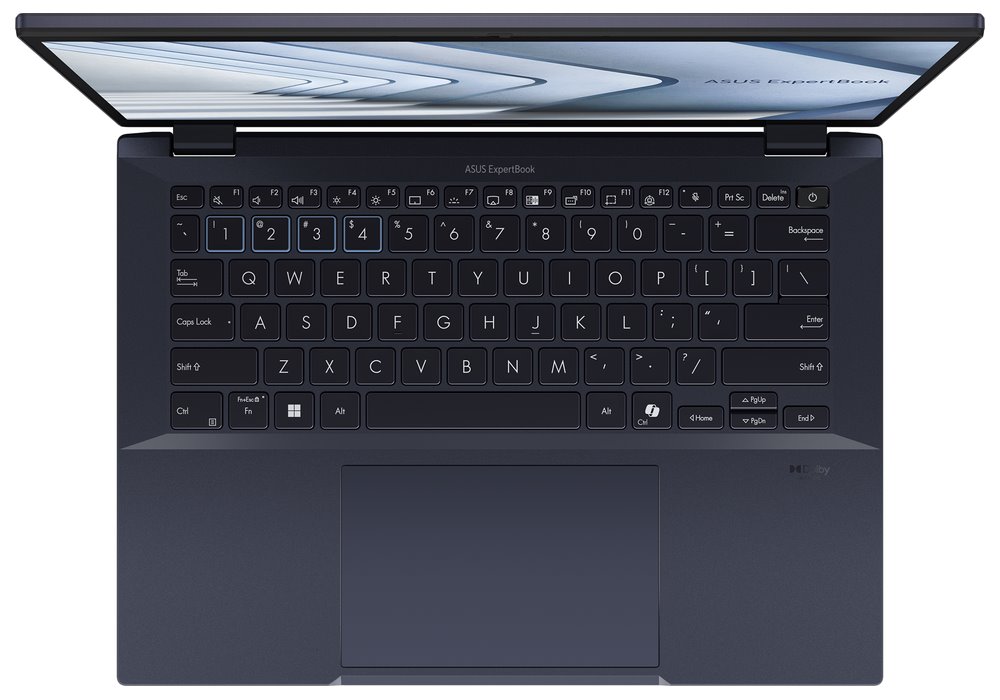 ASUS ExpertBook B5/ i7-1355U/ 32GB/ 1TB SSD/ Intel Iris Xe/ 14"WUXGA,matný/ W11P/ černý