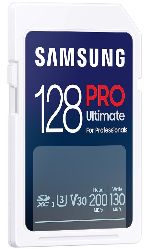 SAMSUNG PRO Ultimate SDXC 128GB / CL10 USH-I U3 / V30