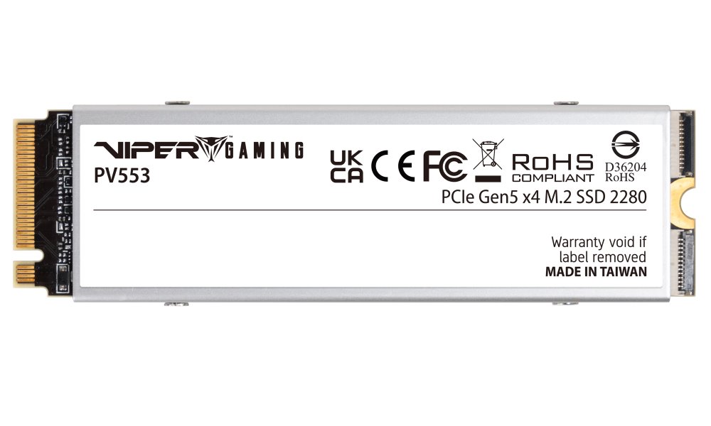 PATRIOT VIPER PV553 1TB SSD / Interní / M.2 PCIe Gen5 x4 NVMe / 2280 /