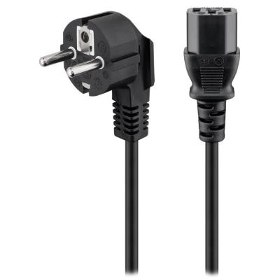 PremiumCord Kabel síťový 230V k počítači 2m