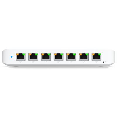 Ubiquiti UniFi Switch Ultra 210W - 8x GbE, 1x PoE++ In, 7x PoE+ Out (PoE budget 202W)