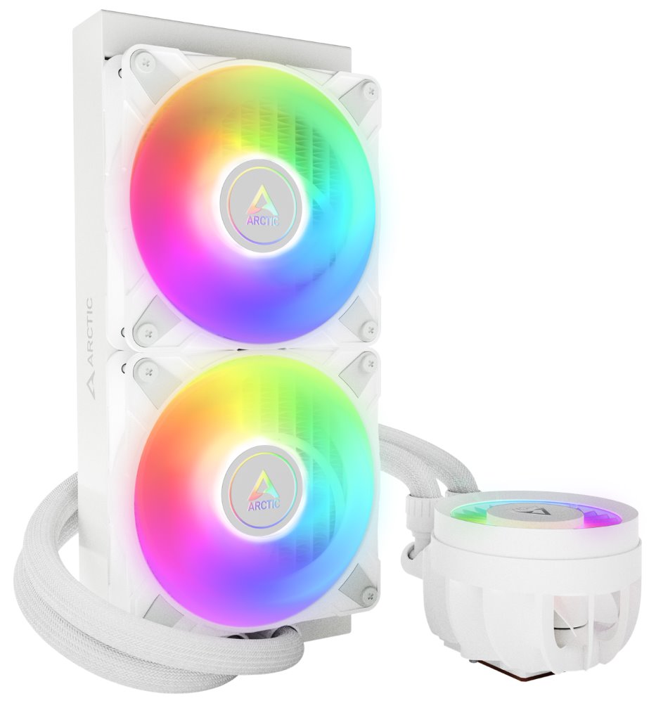 ARCTIC vodní chladič Liquid Freezer III 240 ARGB bílý