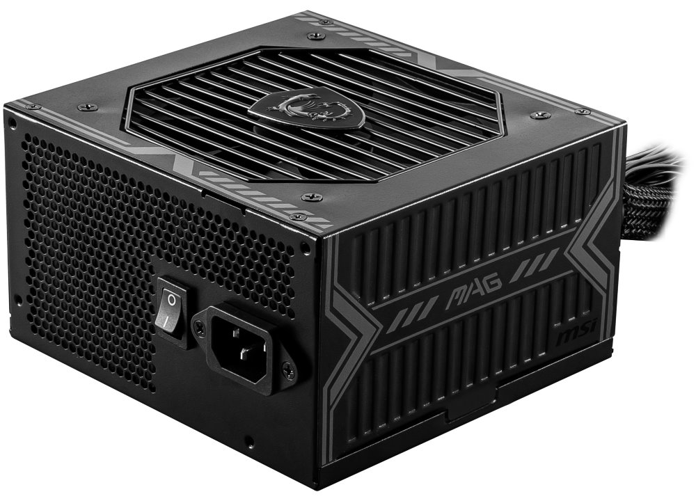 MSI zdroj MAG A750BN PCIE5/ 750W/ ATX/ akt. PFC/ 5 let celková záruka/ 120mm ventilátor/ 80PLUS Bronze