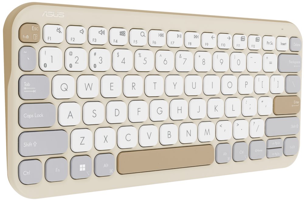 ASUS KW100/ Bezdrátová Bluetooth/ Béžová