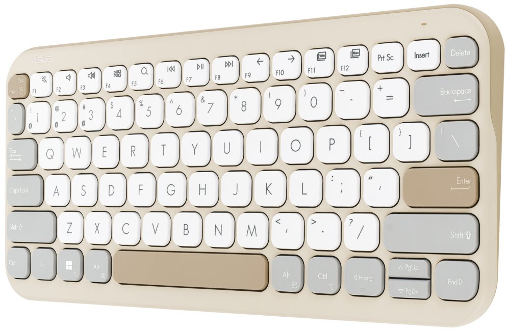 ASUS KW100/ Bezdrátová Bluetooth/ Béžová