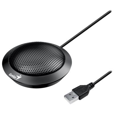 GENIUS konferenční mikrofon MIC-100U/ USB/ všesměrový/ černý